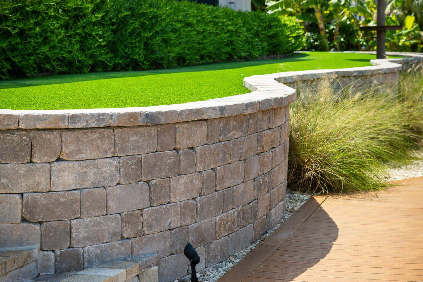 Retaining wall construction in Berkeley, CA